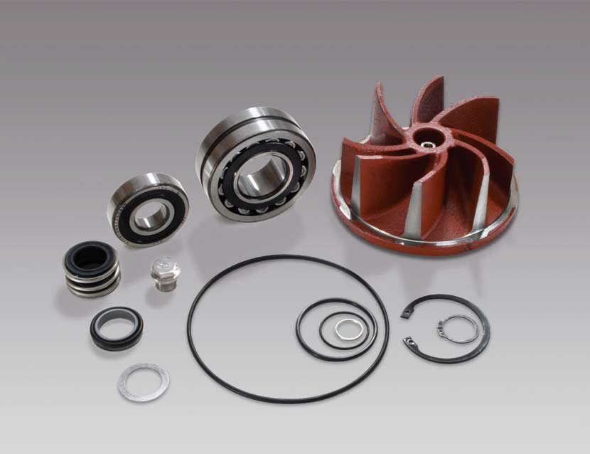 Spare parts for pump KSB